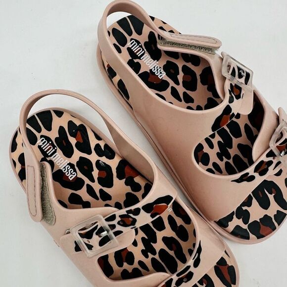 MINI MELISSA
Girl's Wide II Leopard Print Sandals - Picture 3 of 5